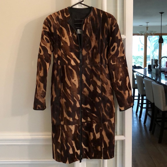 BRAND NEW WITH TAGS Longchamp calf skin coat